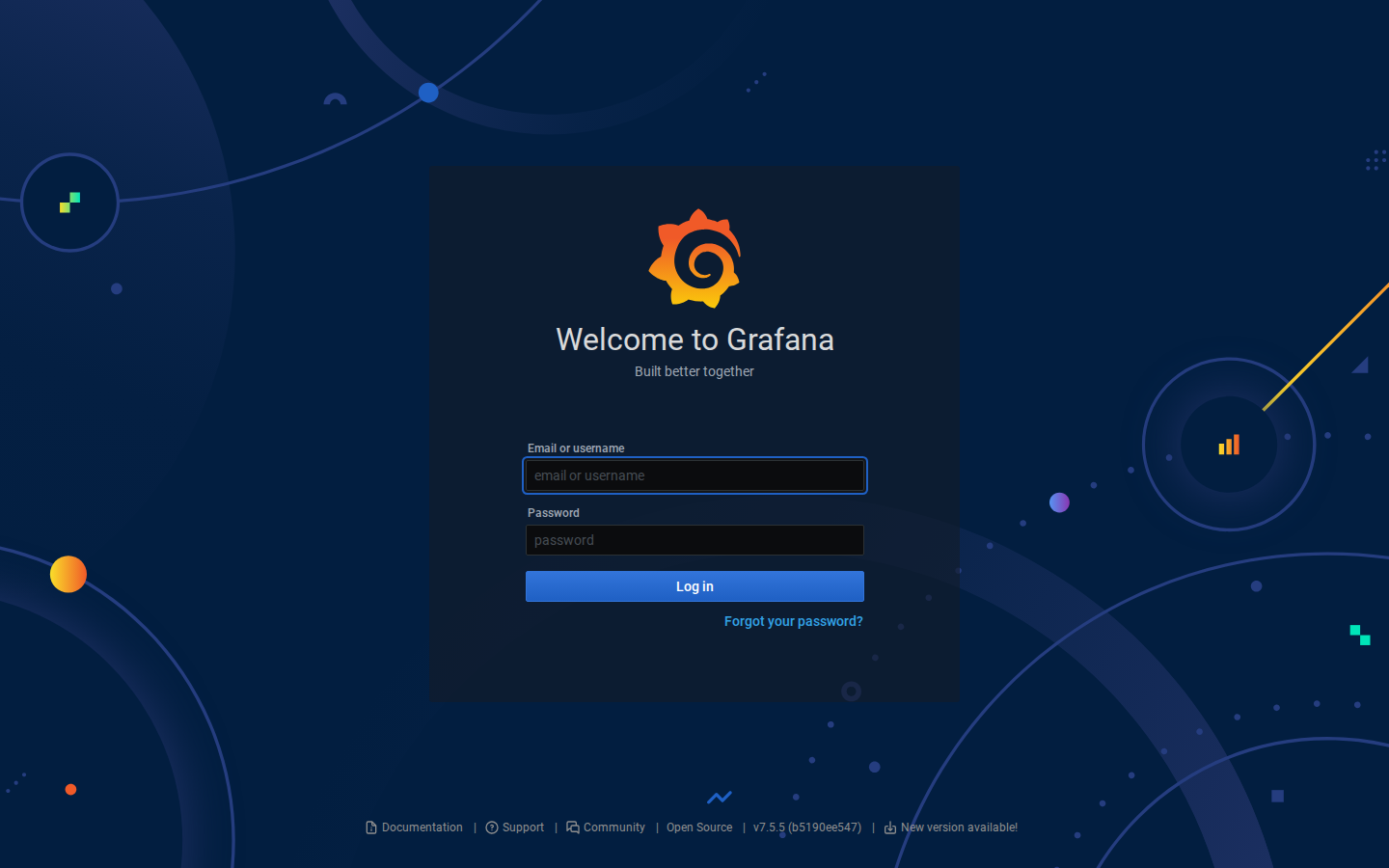 Grafana Login